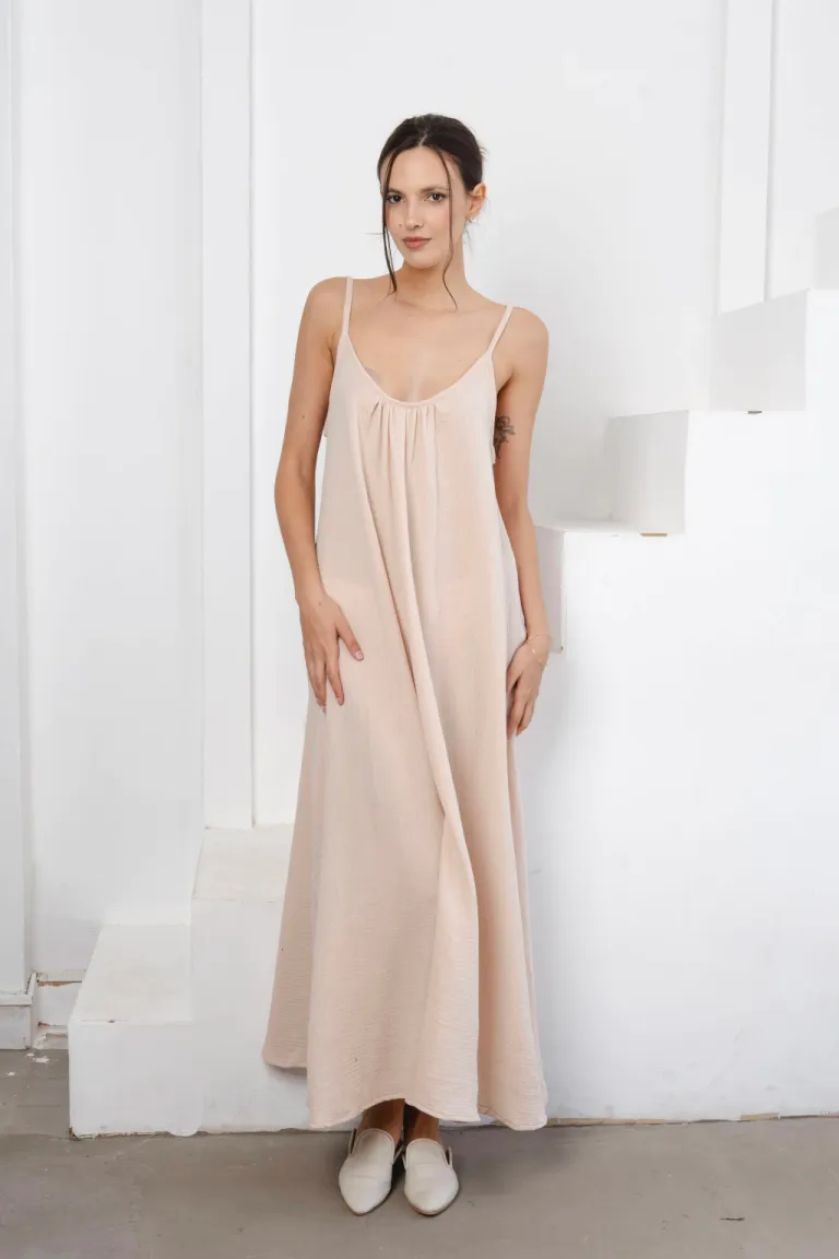 Vestido Amplio Escotado de Belle en Vestidos para argentina