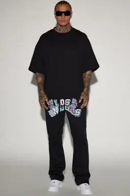 Remera corta boxy pesada negra de Fashion Nova en Remeras y Polos para argentina