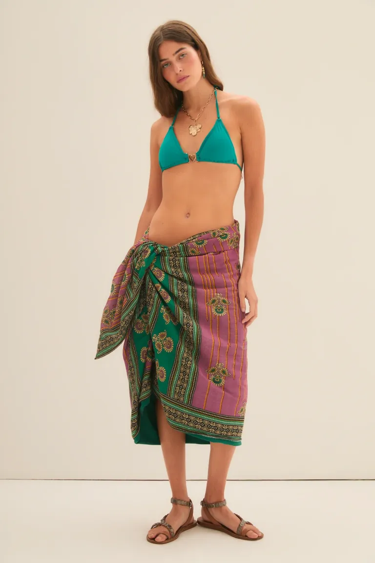 Bikini de dos piezas con detalle de corazón en tono verde de Rapsodia en Swimwear y Beachwear para argentina