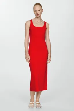 Vestido midi con tirantes de Mango en Vestidos para argentina
