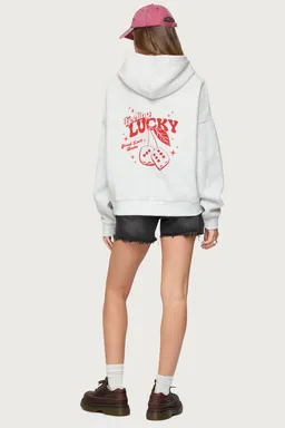 Buzo oversize feeling lucky de Edikted en Buzos y Sweaters para argentina