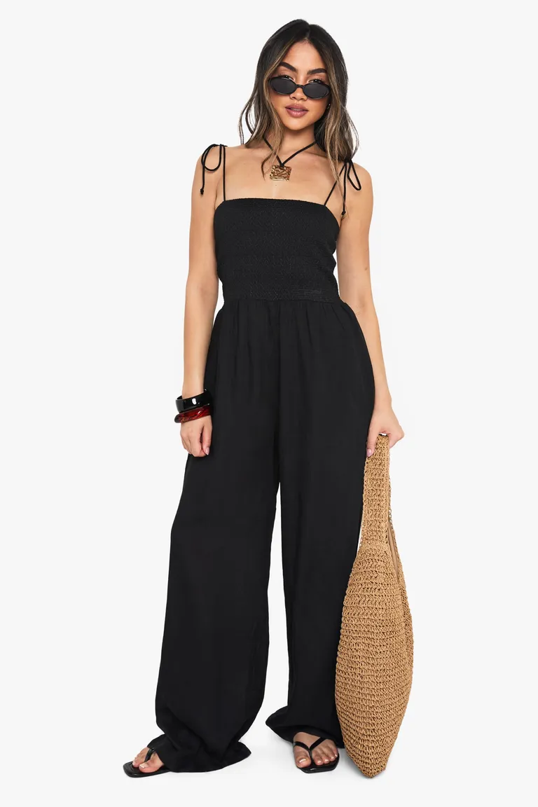 Mono fruncido estilo bandeau de Boohoo en Monos para argentina