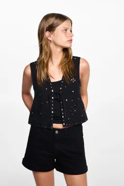 Short con dobladillo de Mango Teen en Shorts para argentina