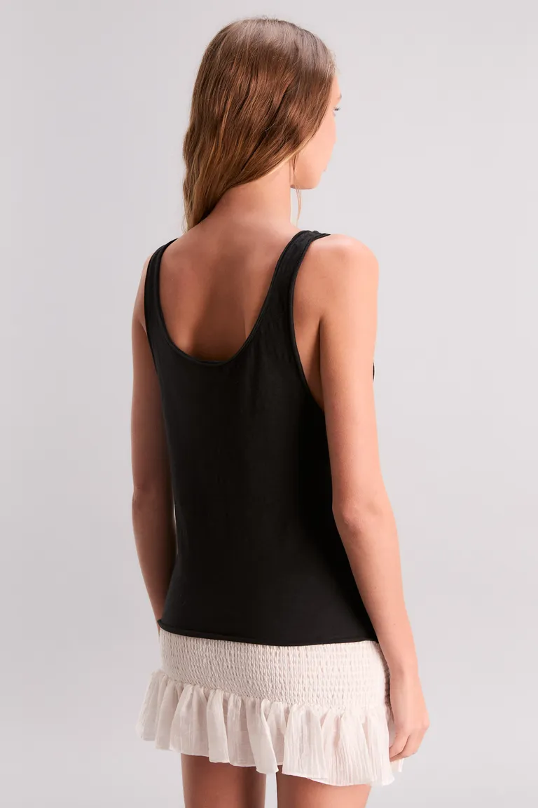 Musculosa sin mangas con estampado rebel love para mujer de Kosiuko en Tops para argentina