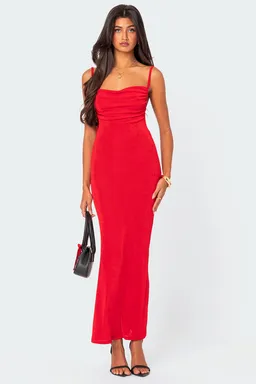 Vestido maxi espalda descubierta clea de Edikted en Vestidos para argentina