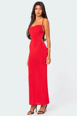 Vestido maxi espalda descubierta clea de Edikted en Vestidos para argentina