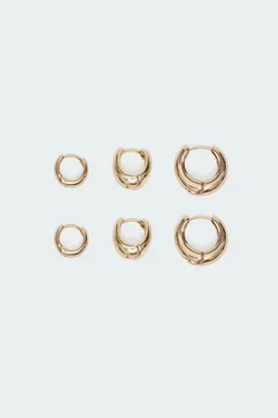 Set aros argolla gruesos de Edikted en Bijouterie para argentina