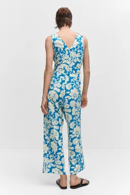 Mono cruzado estampado floral de Mango en Monos para argentina