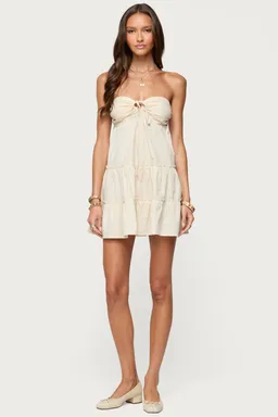 Mini vestido strapless safie de Edikted en Vestidos para argentina