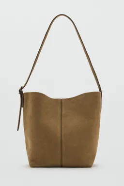 Bolso bucket cuero de Mango en Bolsos y Carteras para argentina