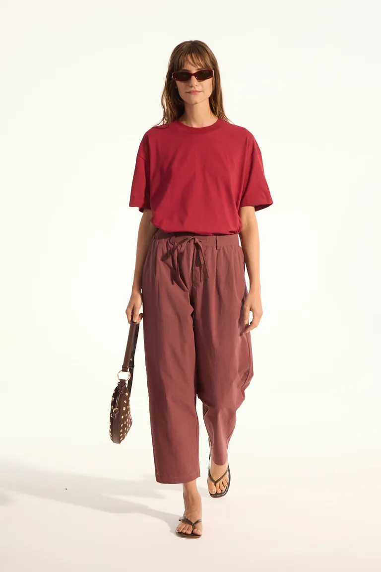 Remera de manga corta con aplicación de logo en la manga de Portsaid en Remeras para argentina