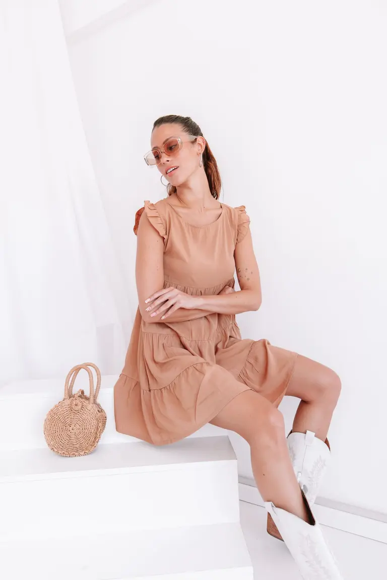Vestido con Volados de Hara en Vestidos para argentina