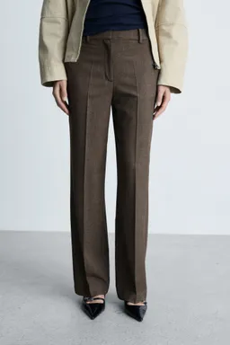 Pantalón recto fluido de Mango en Pantalones para argentina