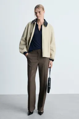 Pantalón recto fluido de Mango en Pantalones para argentina