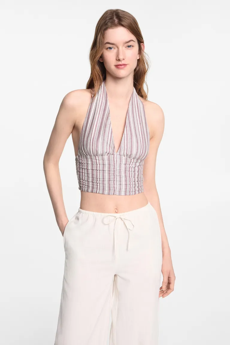 Top halter espalda descubierta de Mango Teen en Tops para argentina