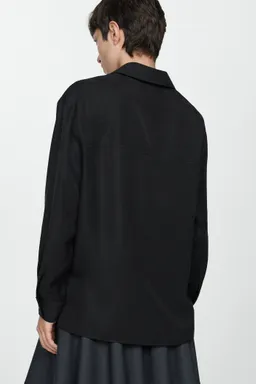 Camisa modal con bolsillos de Mango en Camisas para argentina
