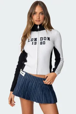 Cárdigan london cuello alto de Edikted en Buzos y Sweaters para argentina