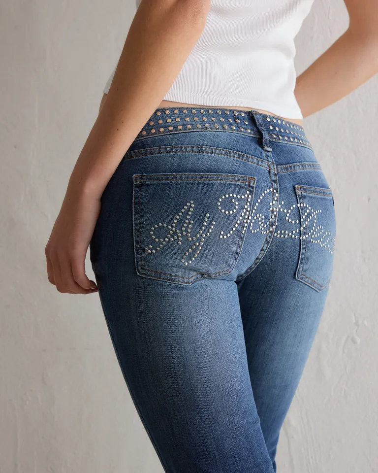 Jeans Bootcut de Cinco Bolsillos para Mujer de Ay Not Dead en Pantalones para argentina