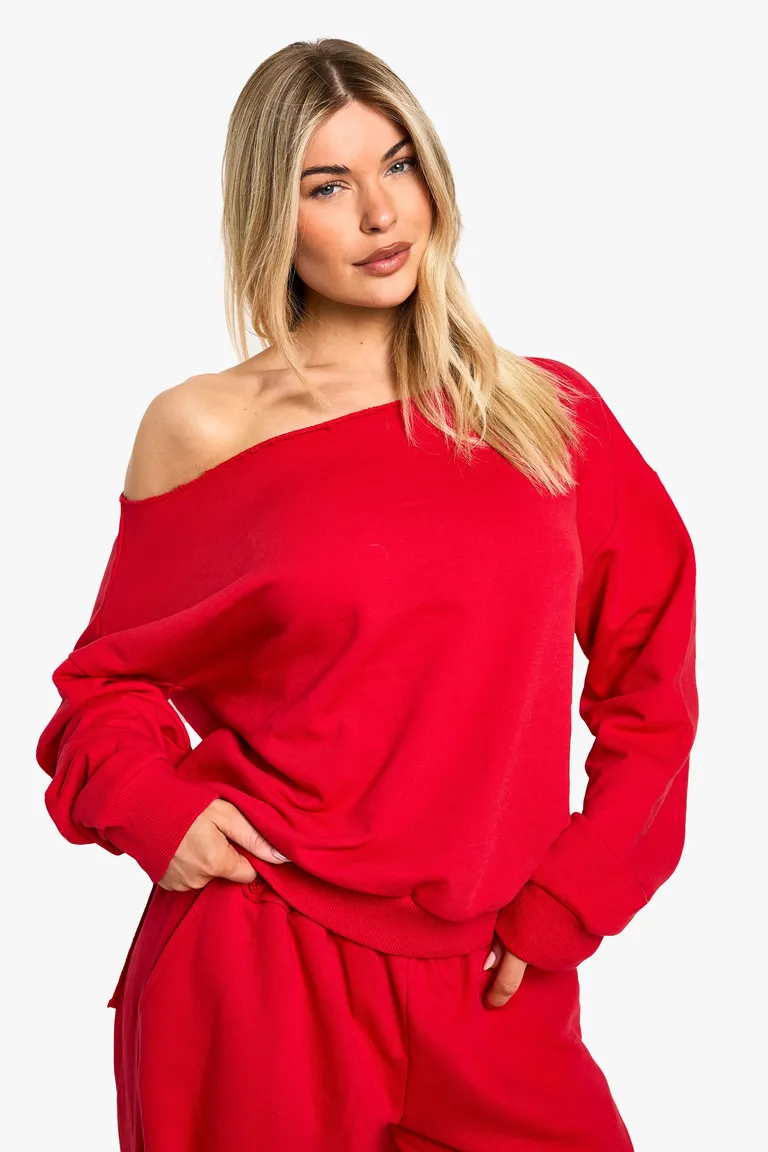 Buzo con hombros descubiertos de Boohoo en Buzos y Sweaters para argentina