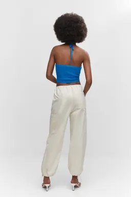 Top con lazo cuello de Mango en Tops para argentina