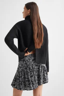 Falda con volantes estampada de Mango Teen en Faldas para argentina