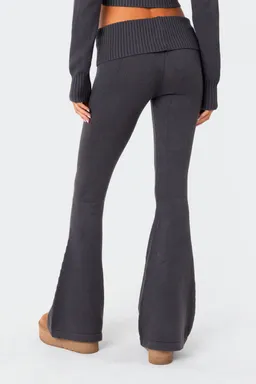 Pantalón tejido desiree tiro bajo de Edikted en Pantalones para argentina