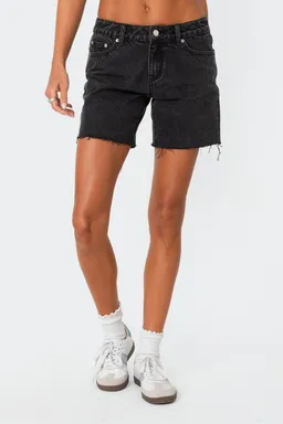 Shorts denim tiro bajo tomboy de Edikted en Shorts para argentina
