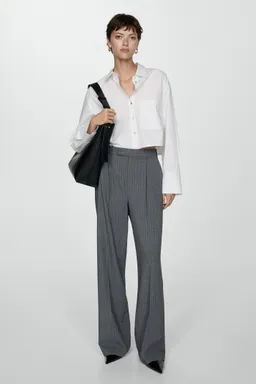 Camisa crop con bolsillo de Mango en Camisas para argentina