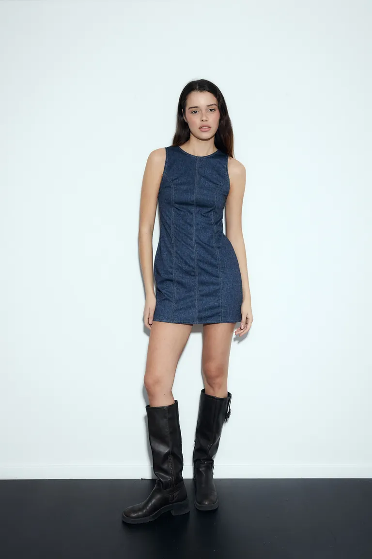 Vestido denim antonia de Audaz en Vestidos para argentina