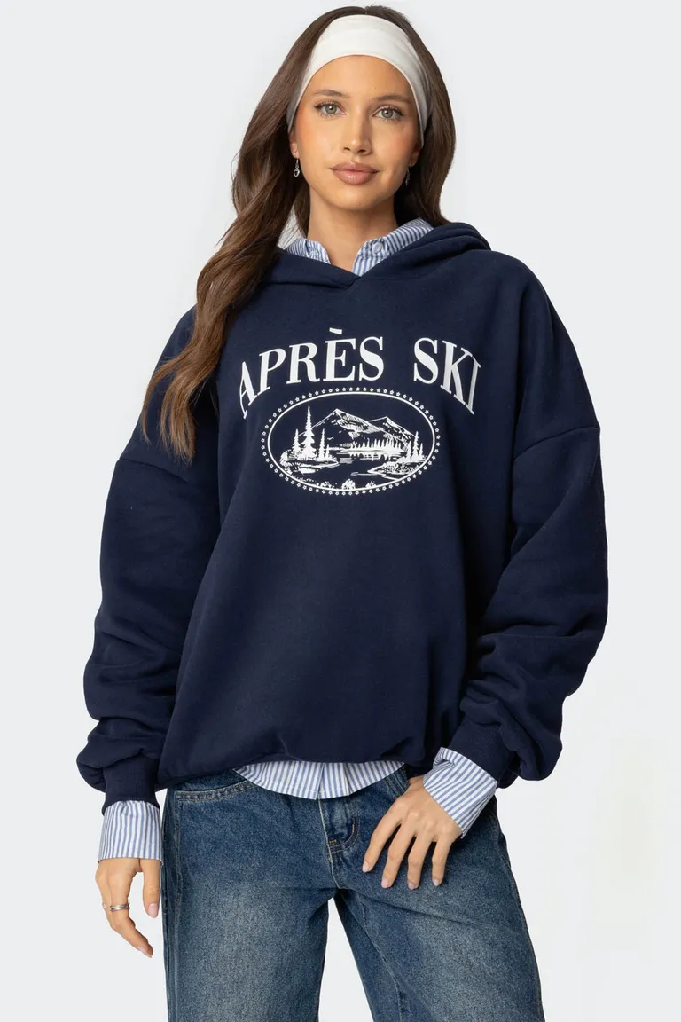 Buzo oversized apres ski de Edikted en Buzos y Sweaters para argentina