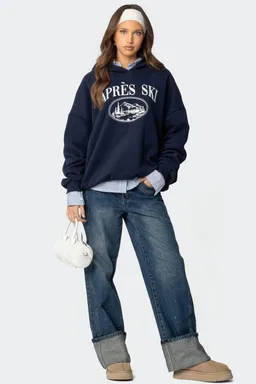Buzo oversized apres ski de Edikted en Buzos y Sweaters para argentina