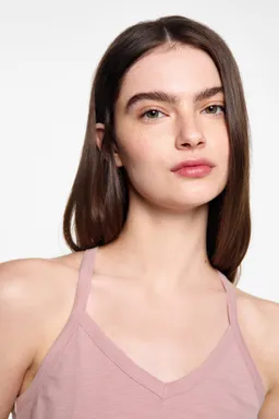 Remera algodón breteles de Mango Teen en Tops para argentina