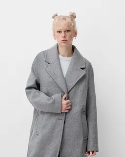 Abrigo largo suave de Bershka en Tapados para argentina