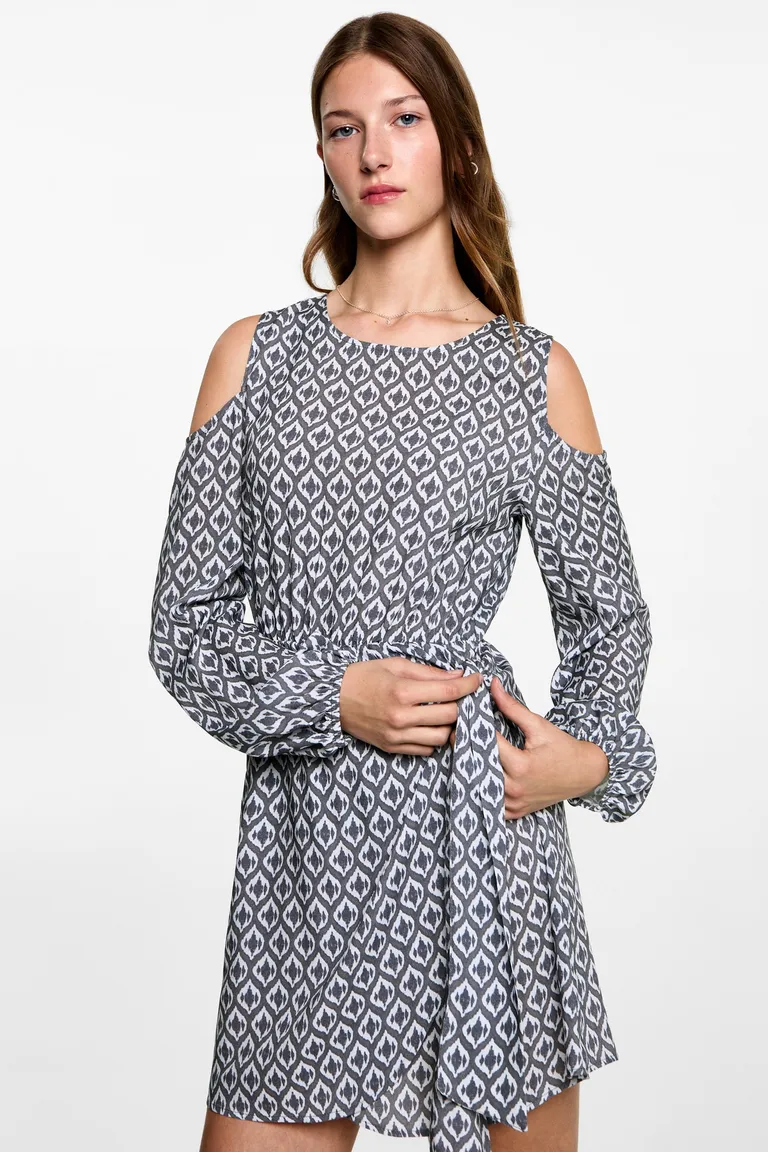 Vestido con hombros descubiertos de Mango Teen en Vestidos para argentina