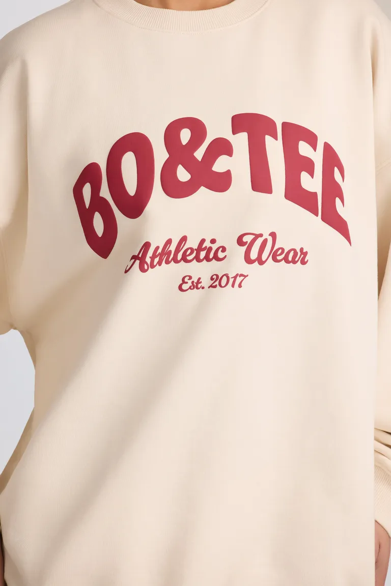 Buzo oversize cuello redondo de Oh Polly en Buzos y Sweaters para argentina