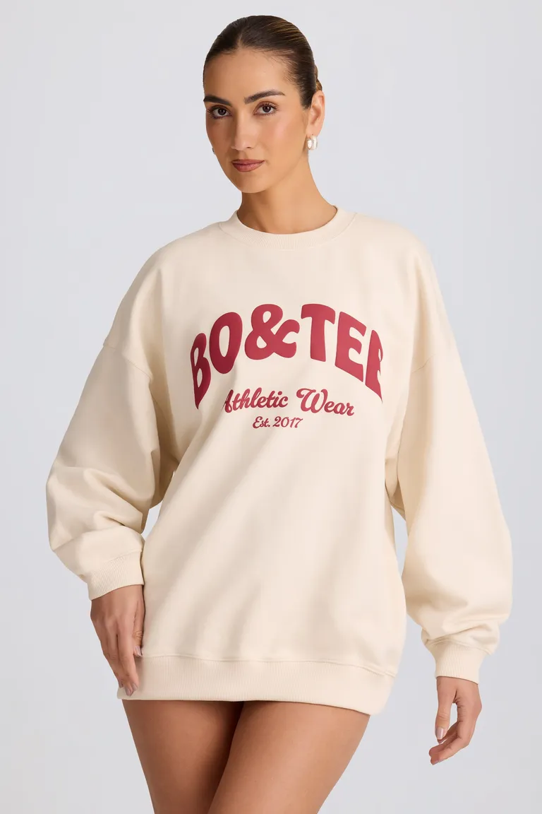 Buzo oversize cuello redondo de Oh Polly en Buzos y Sweaters para argentina