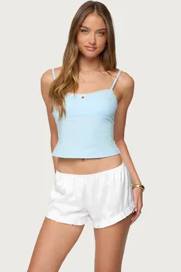 Musculosa jovana con encaje de Edikted en Tops para argentina