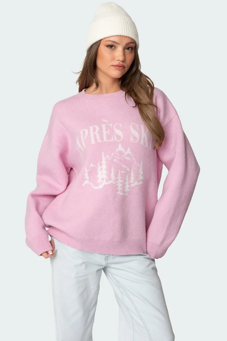 Sweater oversized apres ski de Edikted en Buzos y Sweaters para argentina