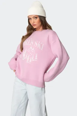 Sweater oversized apres ski de Edikted en Buzos y Sweaters para argentina