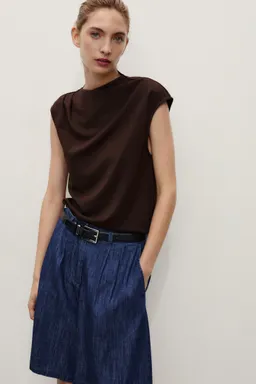 Bermudas denim lavado suave de Mango en Shorts para argentina