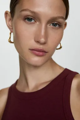 Top canalé algodón de Mango en Tops para argentina