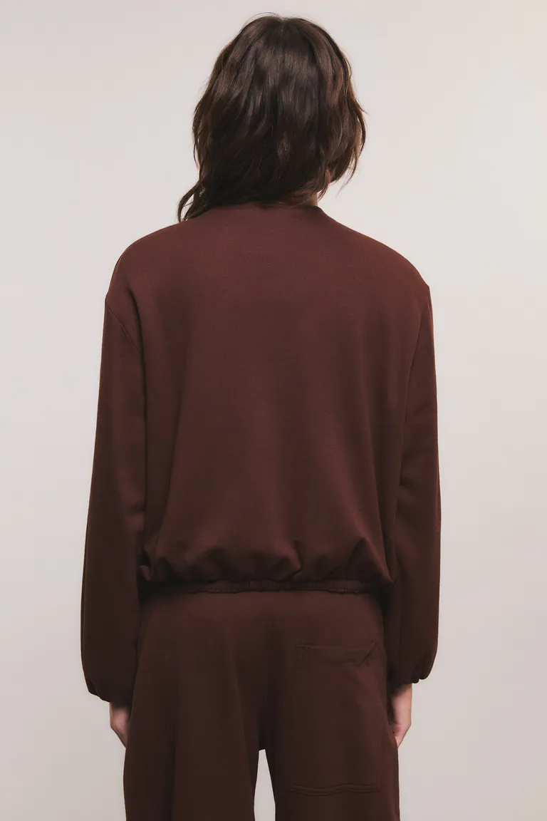 Campera de corte regular con cierre frontal y detalles bordados en el frente de Kosiuko en Chaquetas para argentina