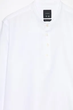 Camisa panadera lino algodón de Lefties en Camisas para argentina