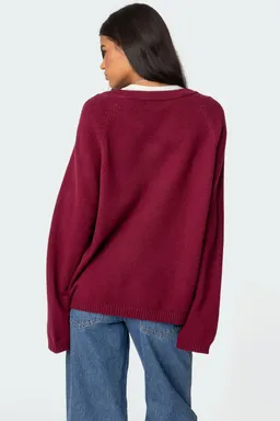 Sweater oversized cuello martha de Edikted en Buzos y Sweaters para argentina