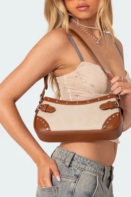 Bolso bandolera ecocuero bitono de Edikted en Bolsos y Carteras para argentina