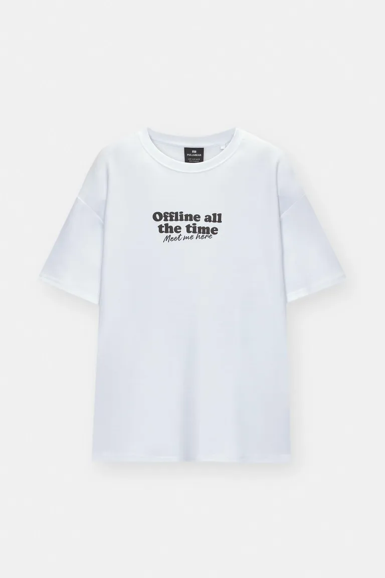 Remera offline de Pull&Bear en Remeras y Polos para argentina