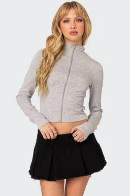 Cárdigan tessa cuello alto cierre de Edikted en Buzos y Sweaters para argentina