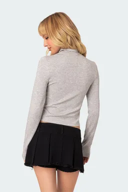 Cárdigan tessa cuello alto cierre de Edikted en Buzos y Sweaters para argentina
