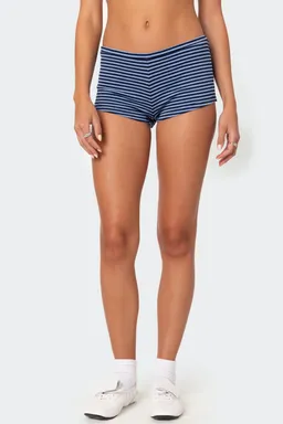 Micro shorts rayas levia de Edikted en Shorts para argentina