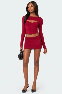 Top lara cut out cruzado de Edikted en Tops para argentina